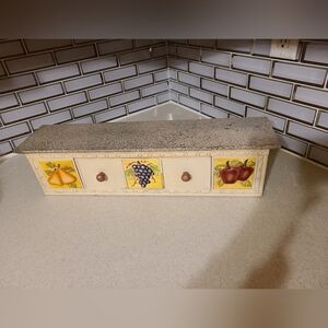 Fruit-Themed Kitchen Storage Box
